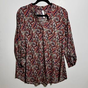 Dear Scarlett, Medium 3/4 Sleeve Tunic